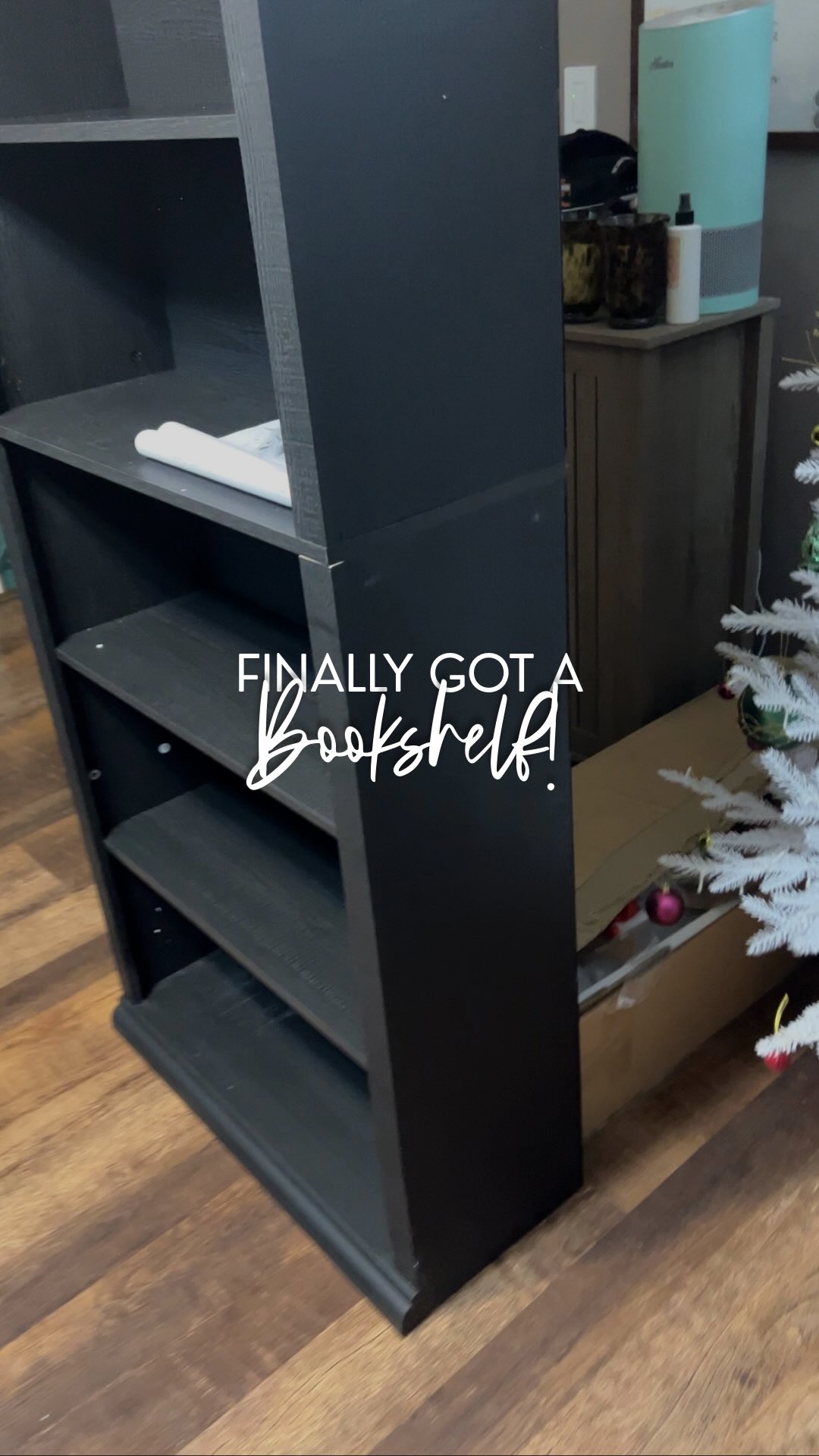 This book girlie got a bookshelf! But I think I need 3 more.